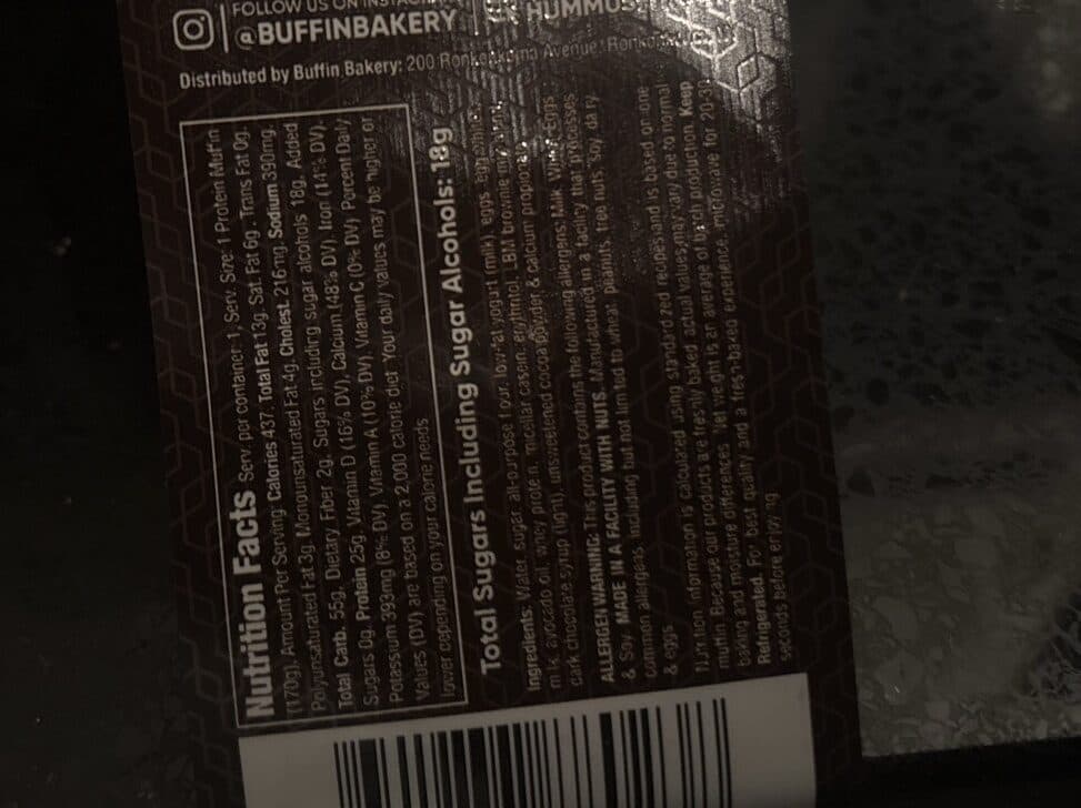 Liana’s Buffin Liana’s Buffin Double Chocolate Brownie packshot