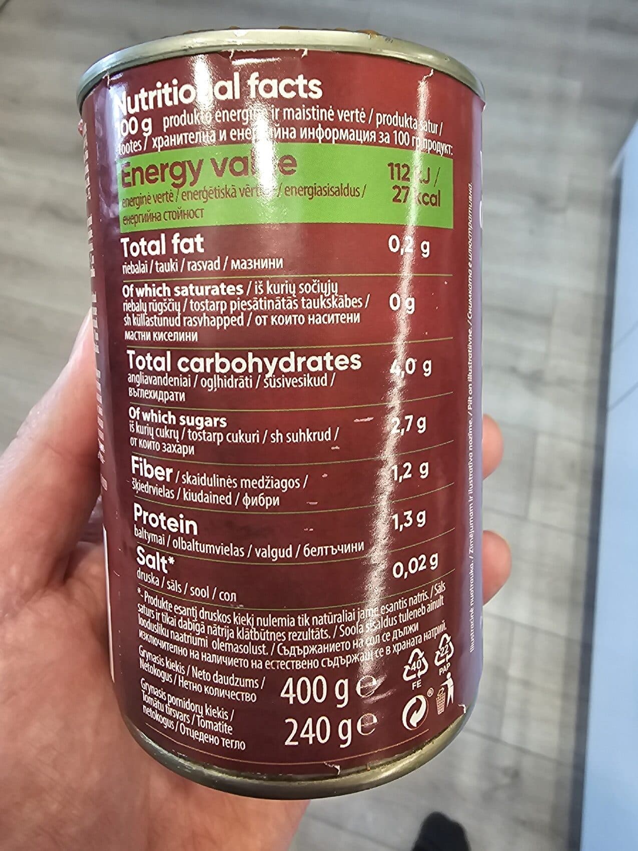 Well Done Chopped Tomatoes packshot