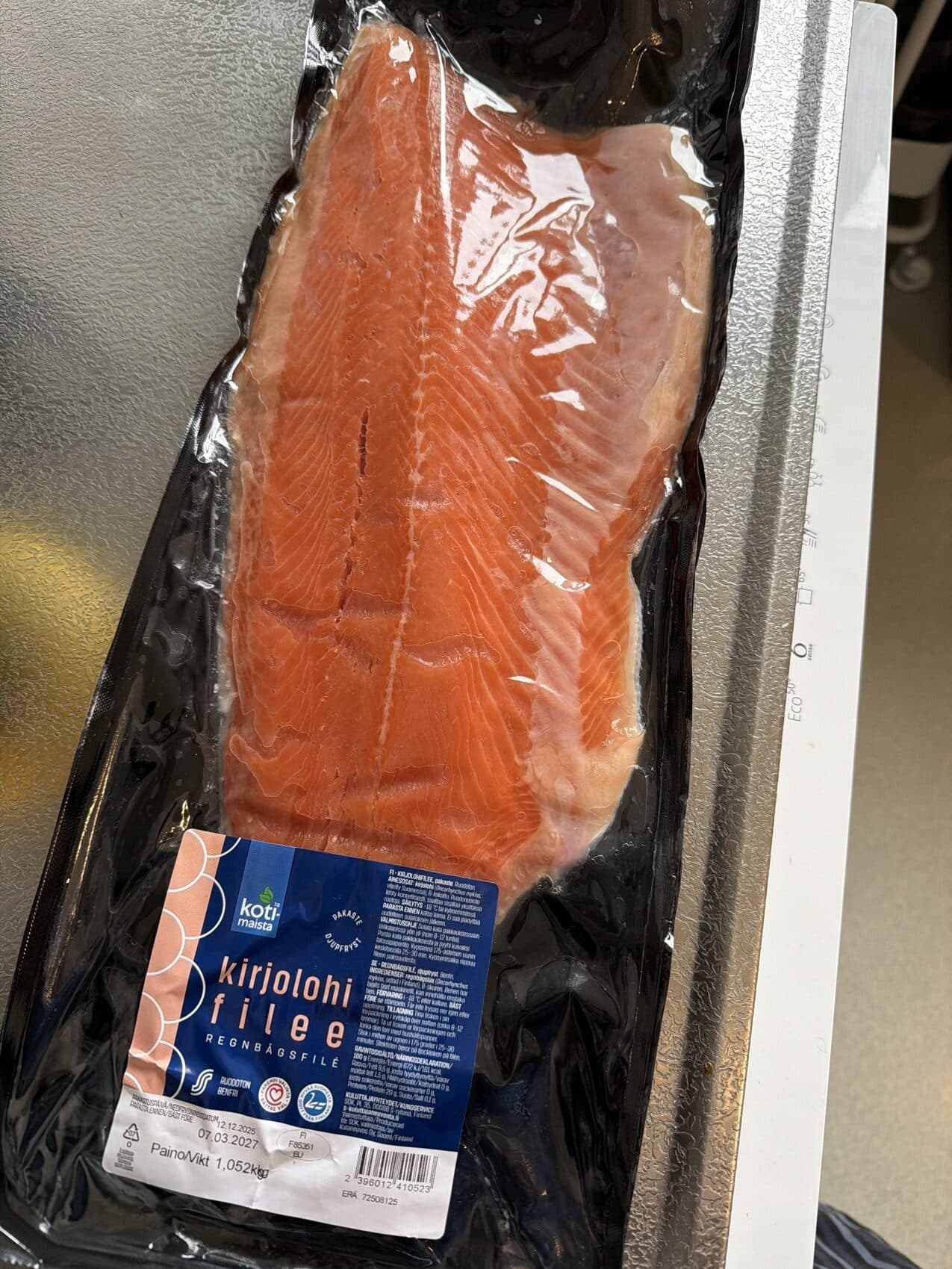Kori-maista Kirjolohi Filee packshot