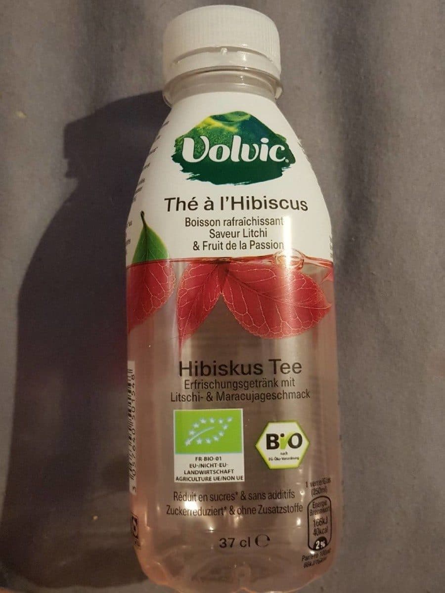 Volvic Thé à l'hibiscus packshot