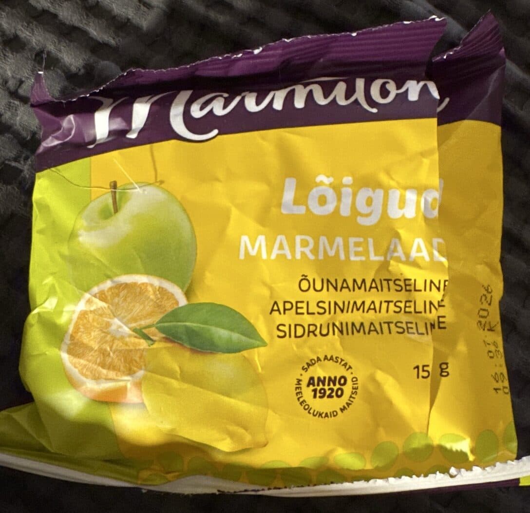 Marminton Marmelaad Lõigud packshot