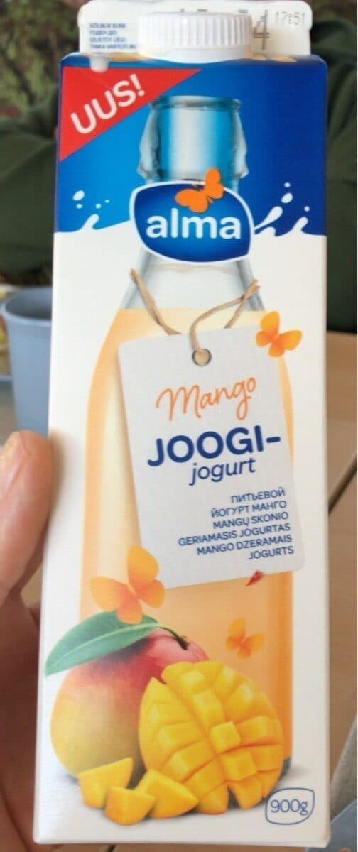 Alma JOOGI-jogurt packshot