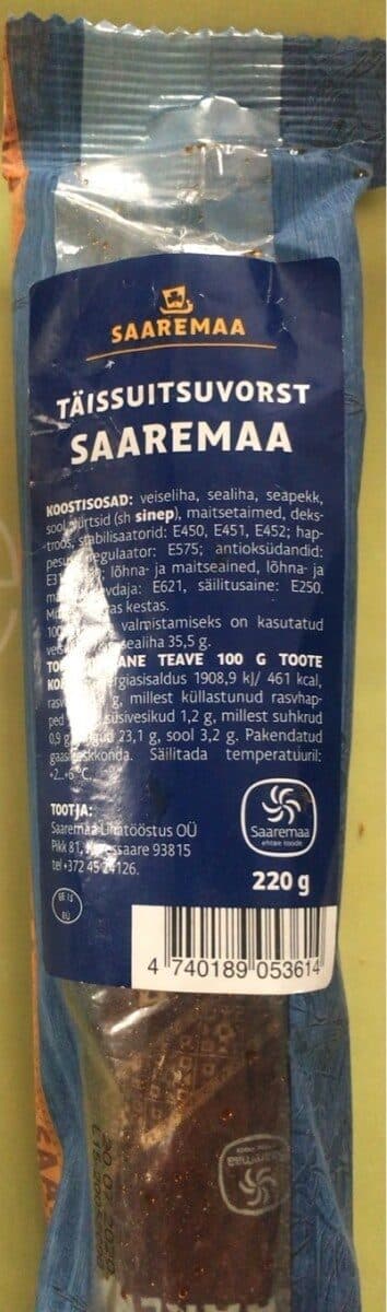 TÄISSUITSUVORST packshot
