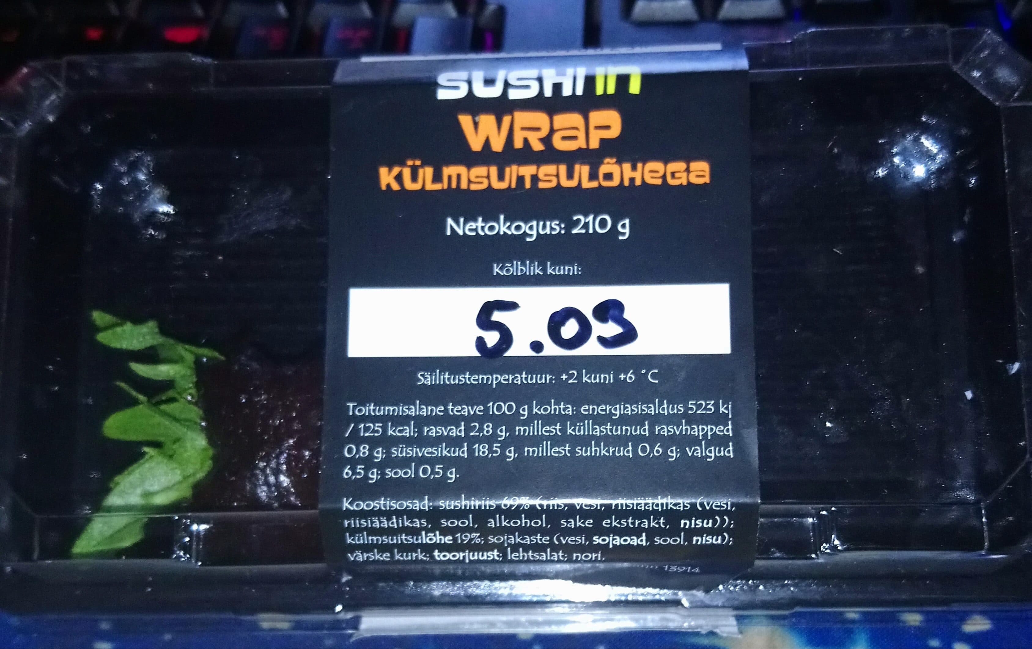 Wrap külmsuitsulõhega packshot