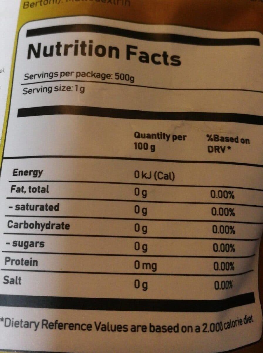 Open Food Facts Estevia packshot