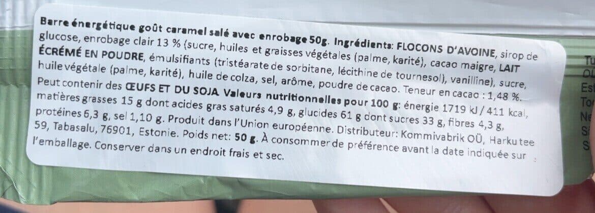 Open Food Facts 4745090393347 packshot