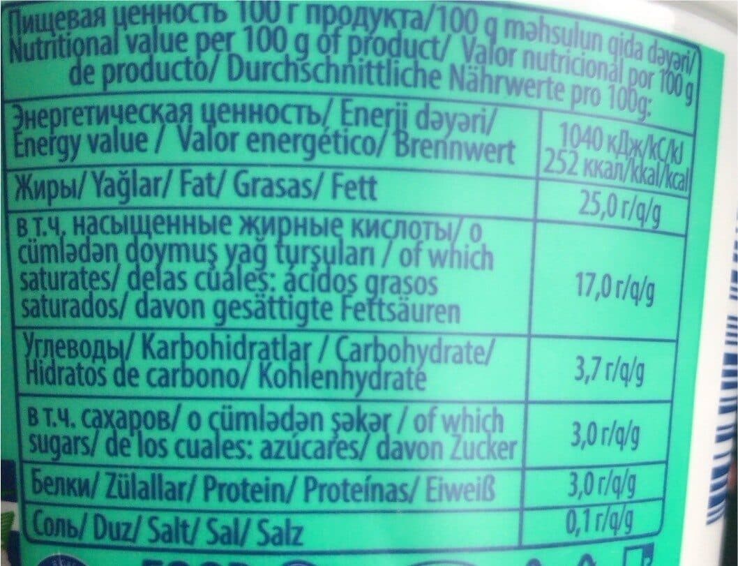 Open Food Facts Sour cream packshot