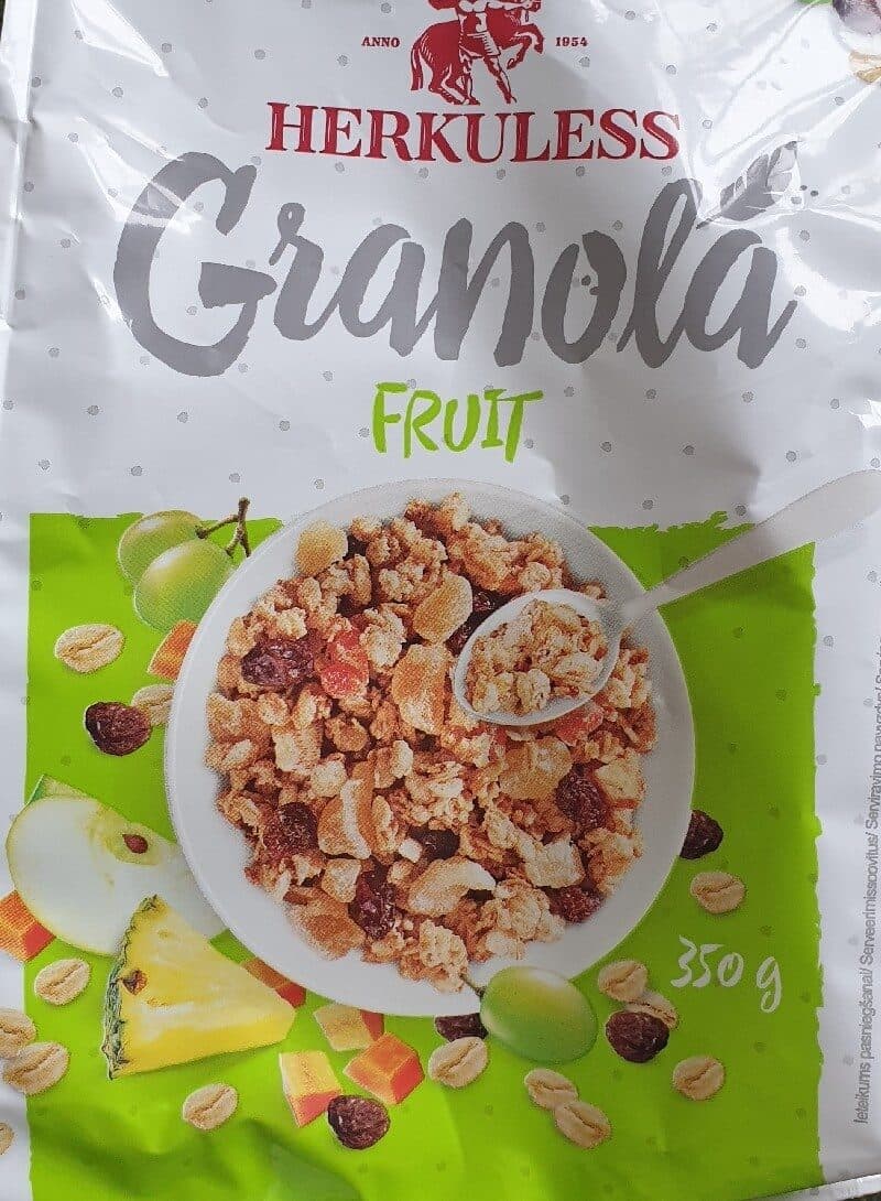 Herkules Granola fruit packshot
