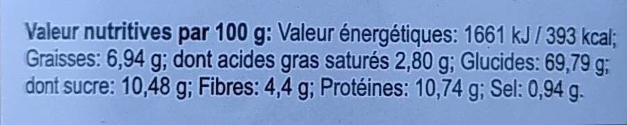 Open Food Facts Mazās Sausbarancinas ar vanilīnu packshot