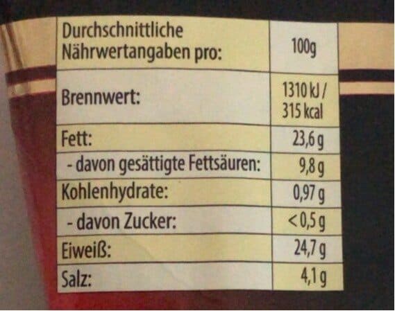 Open Food Facts Rohwurst Stolichnaja packshot