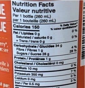 Open Food Facts bio mango smoothie packshot