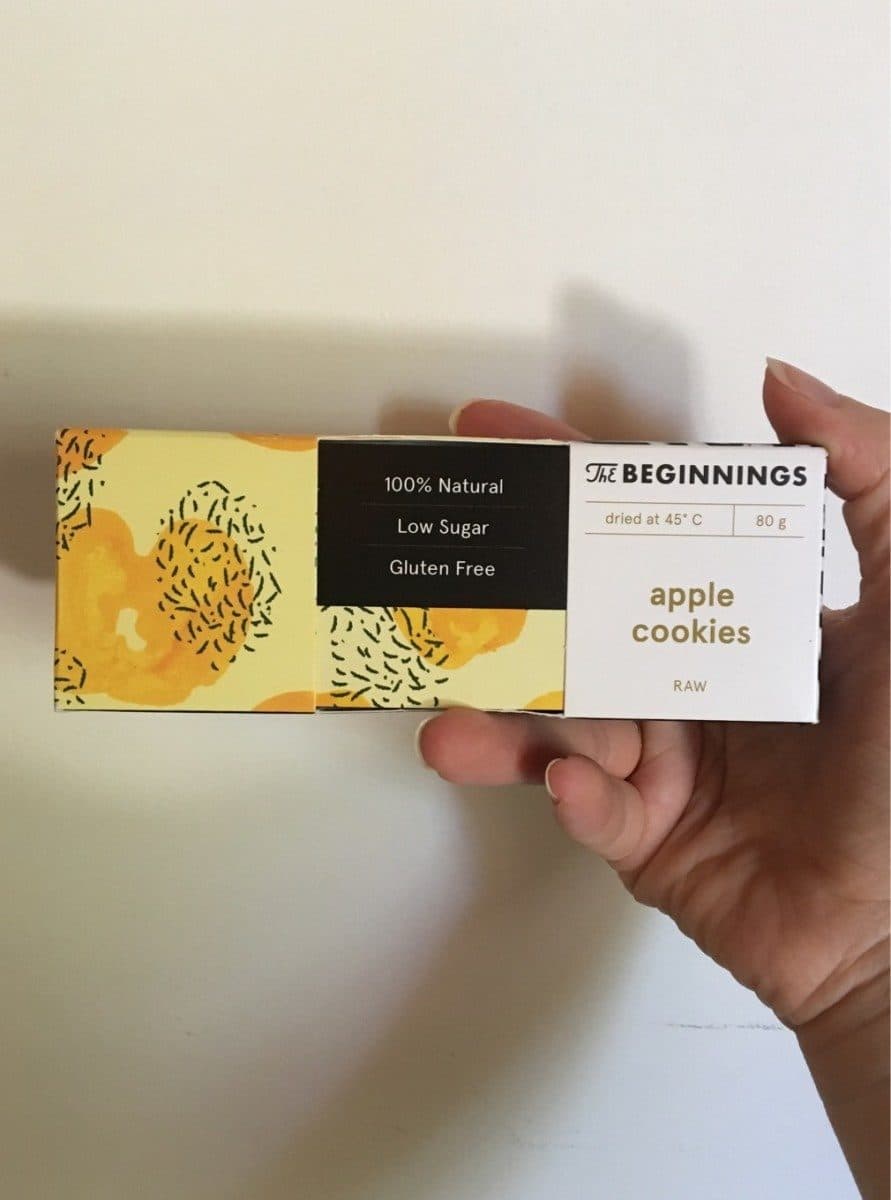 Apple cookies packshot