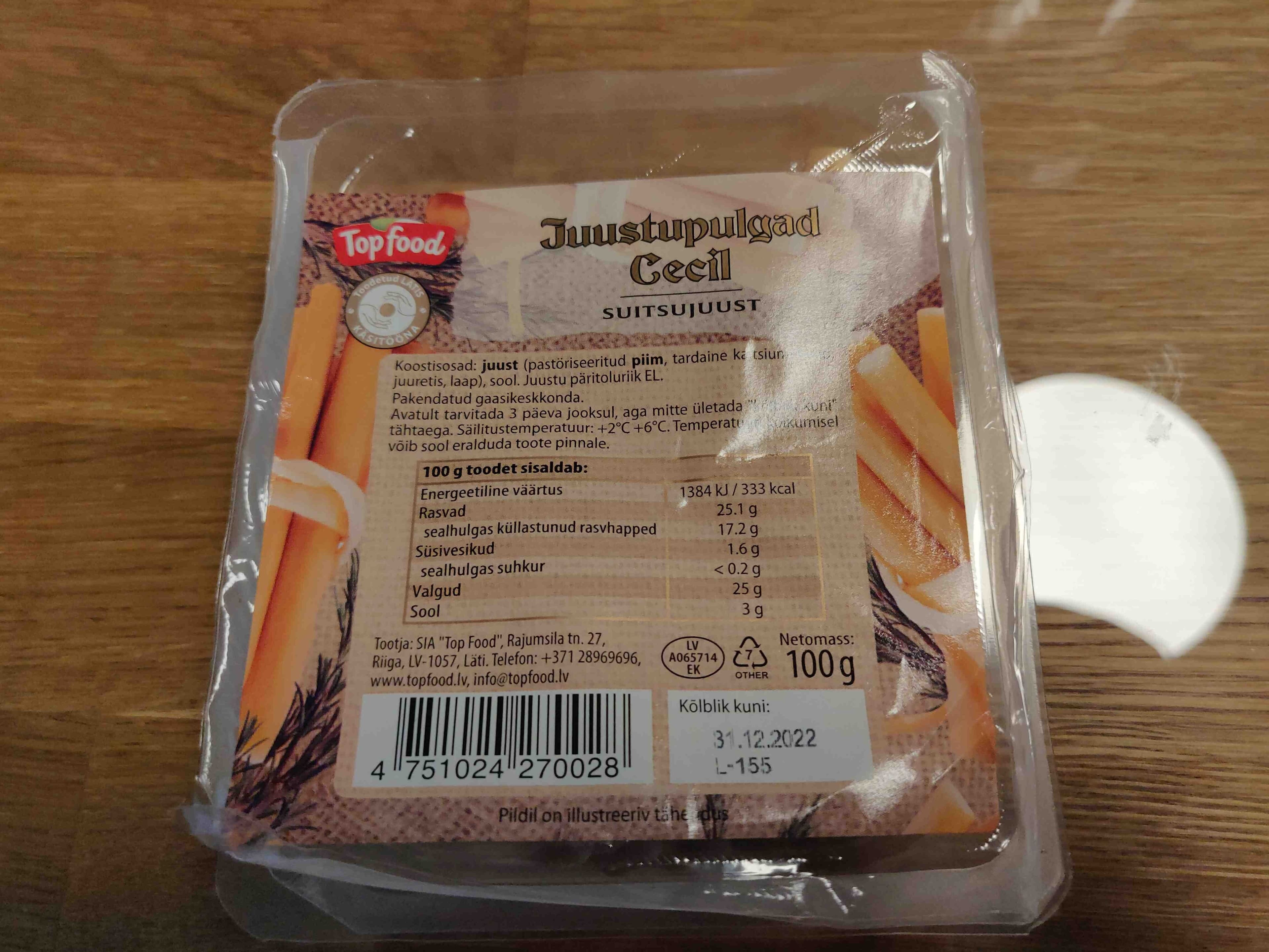 Cecil Juustupulgad packshot