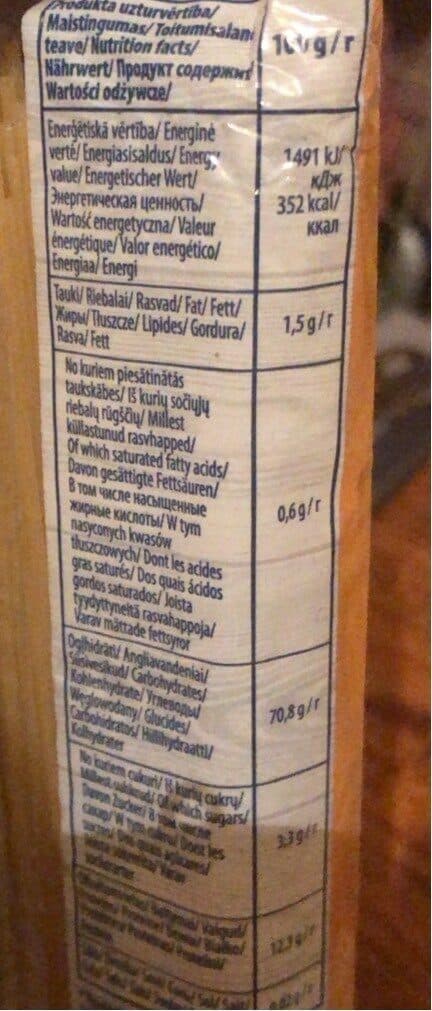 Open Food Facts Spaghettis makaroni packshot