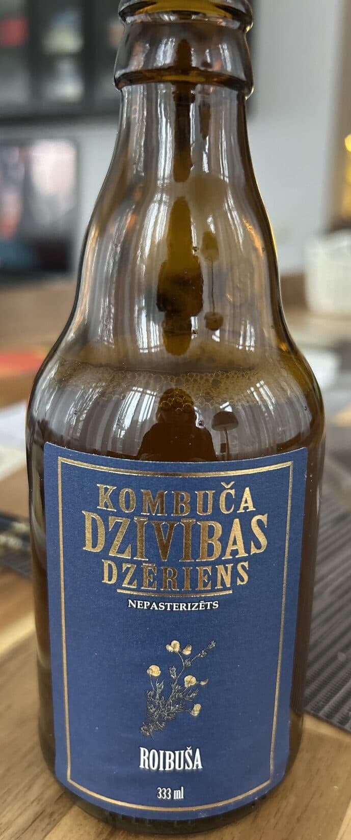 Dzīvības dzēriens Komuča roibuša packshot