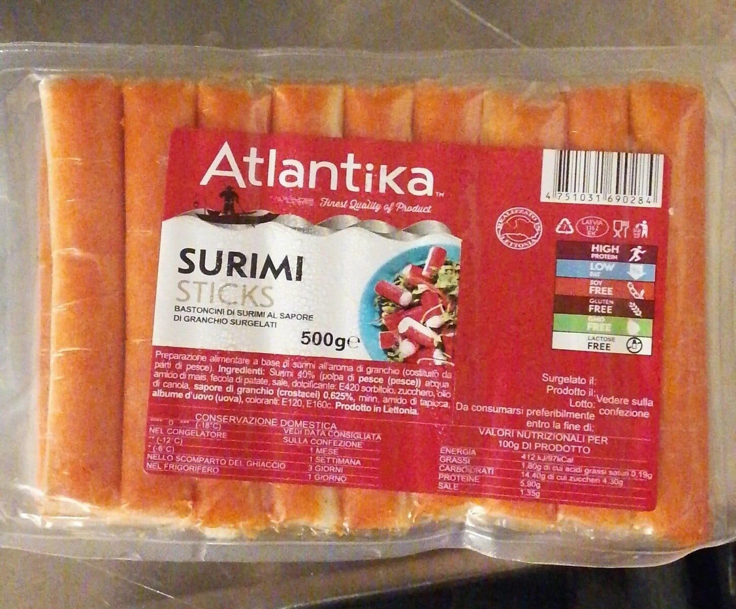 Surimi packshot