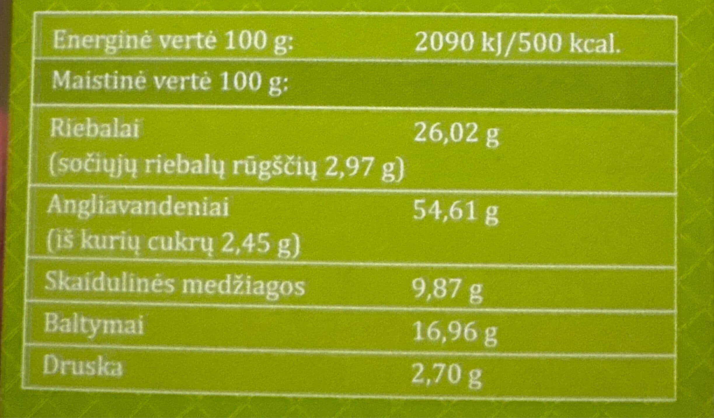 Mon Ami Sėklų traškiai packshot