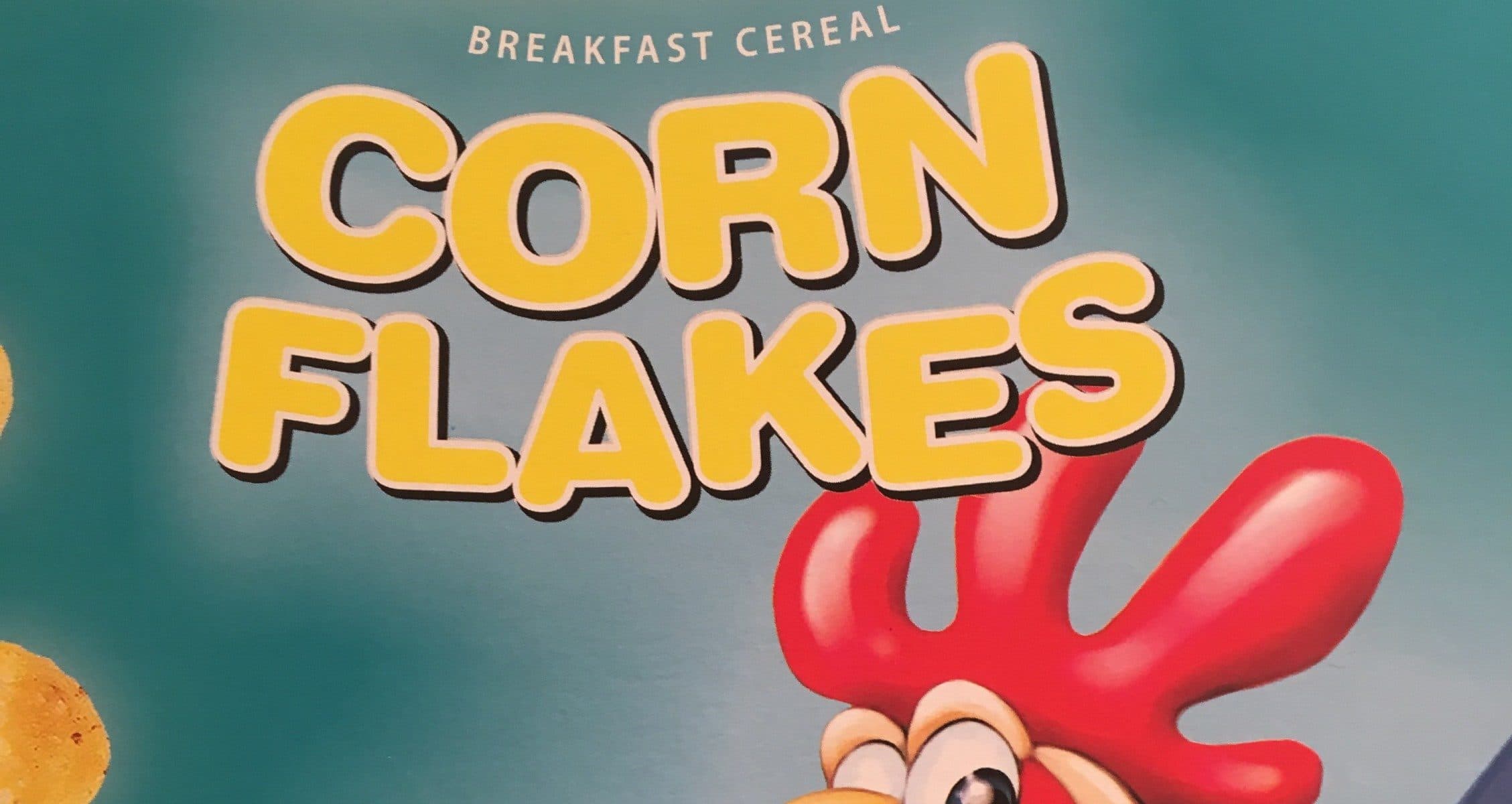 Cornflakes packshot