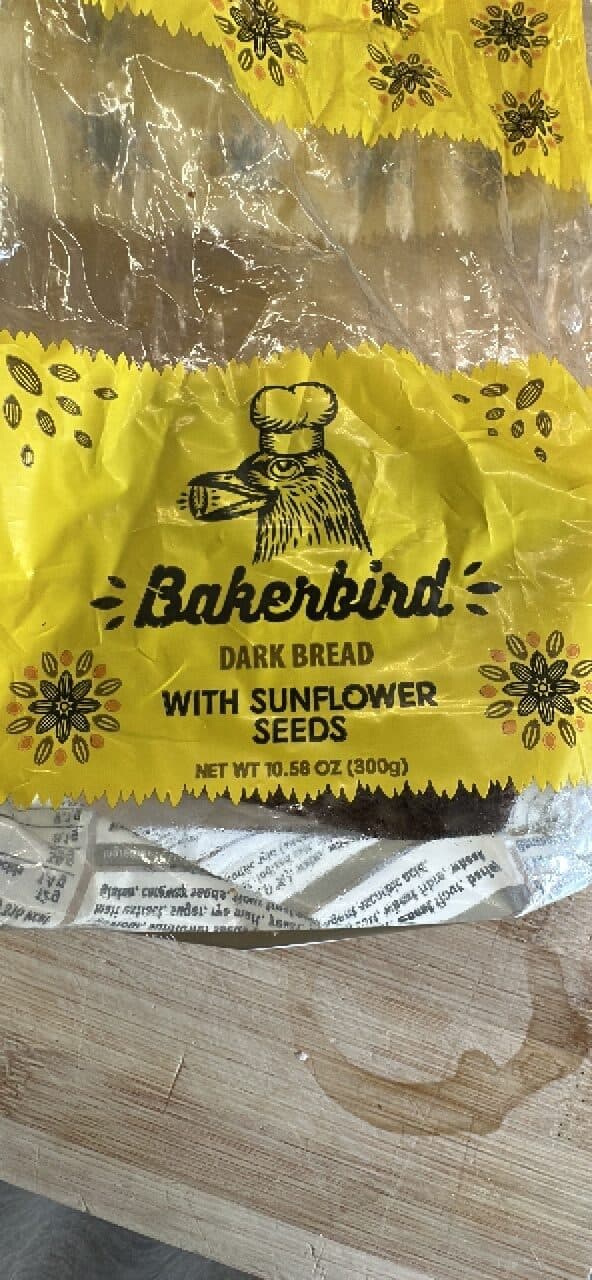 Bakerbird Dark Bread with Sunflower Seeds packshot
