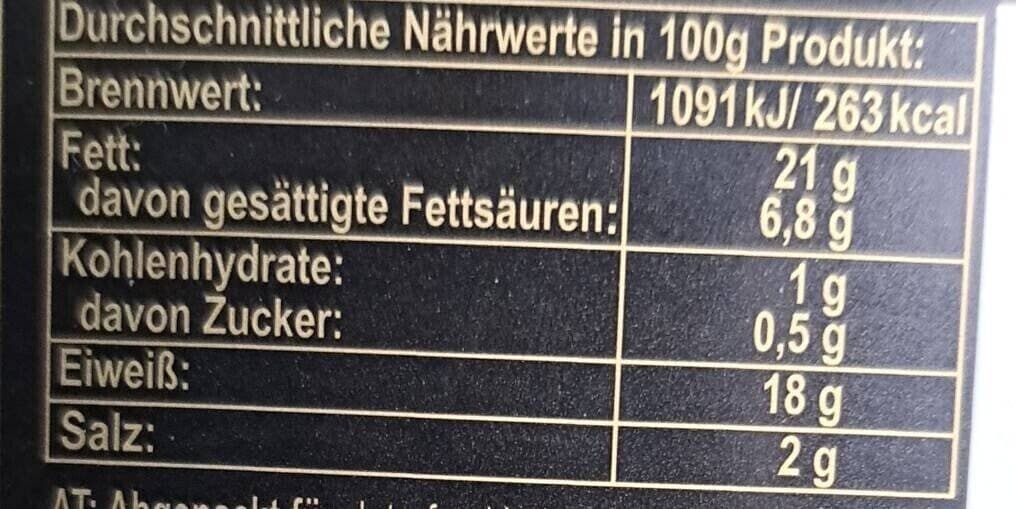 Open Food Facts Makrelenfilet packshot
