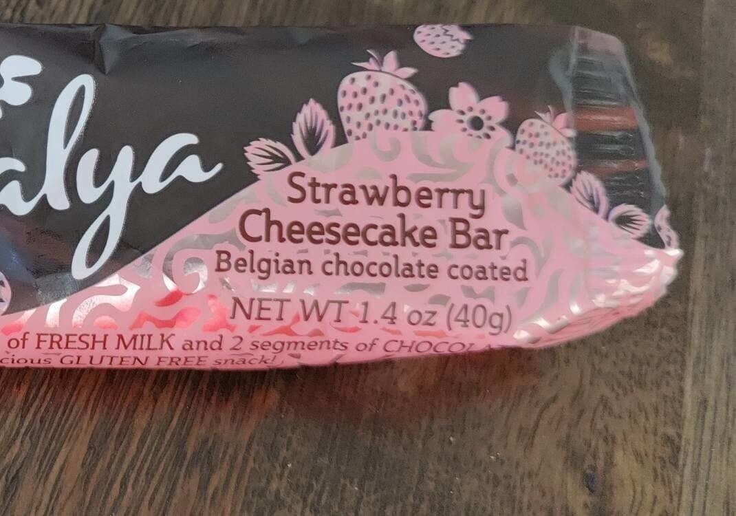 Cheesecake bar packshot