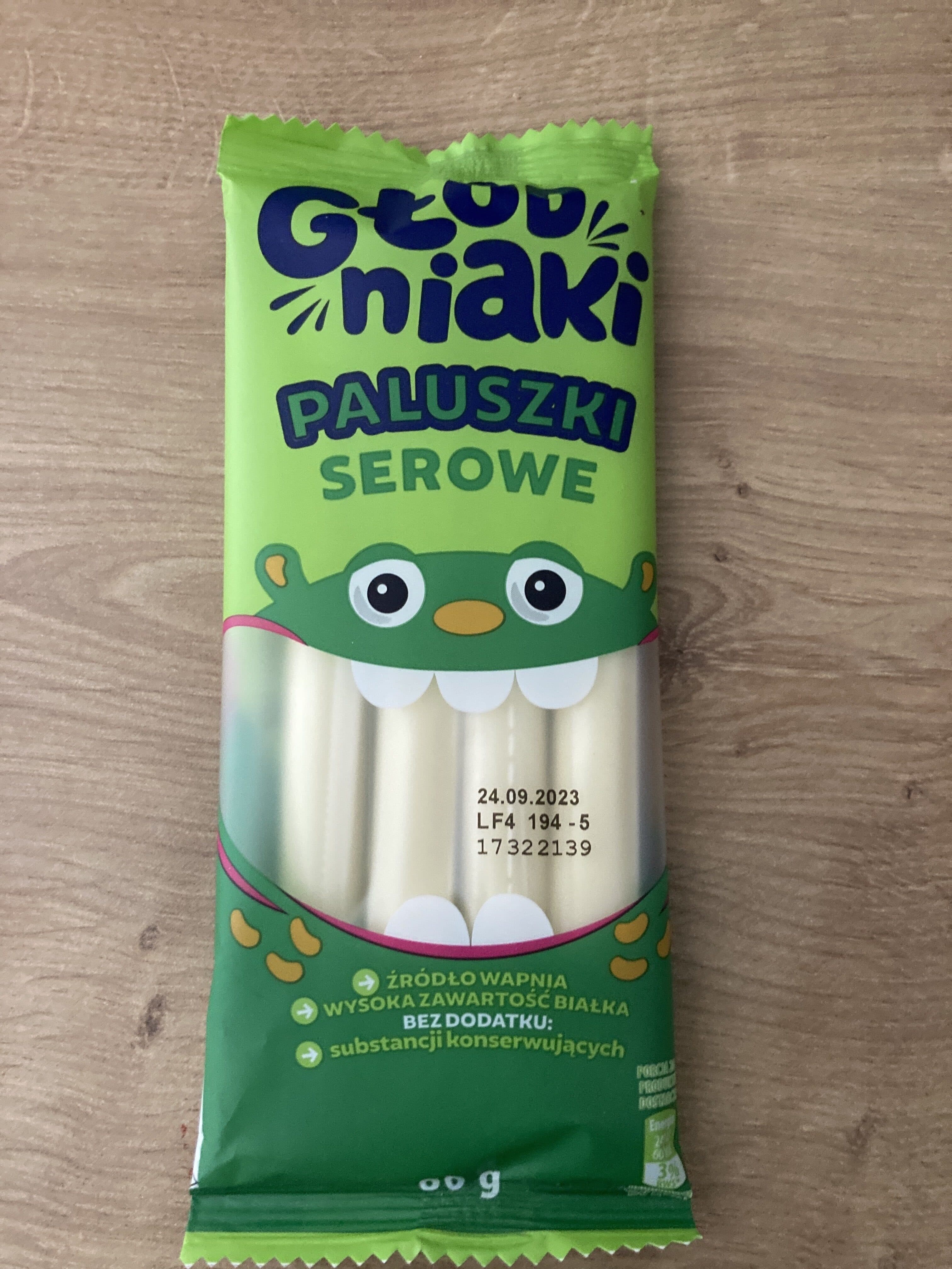 Głodniaki Paluszki Serowe packshot