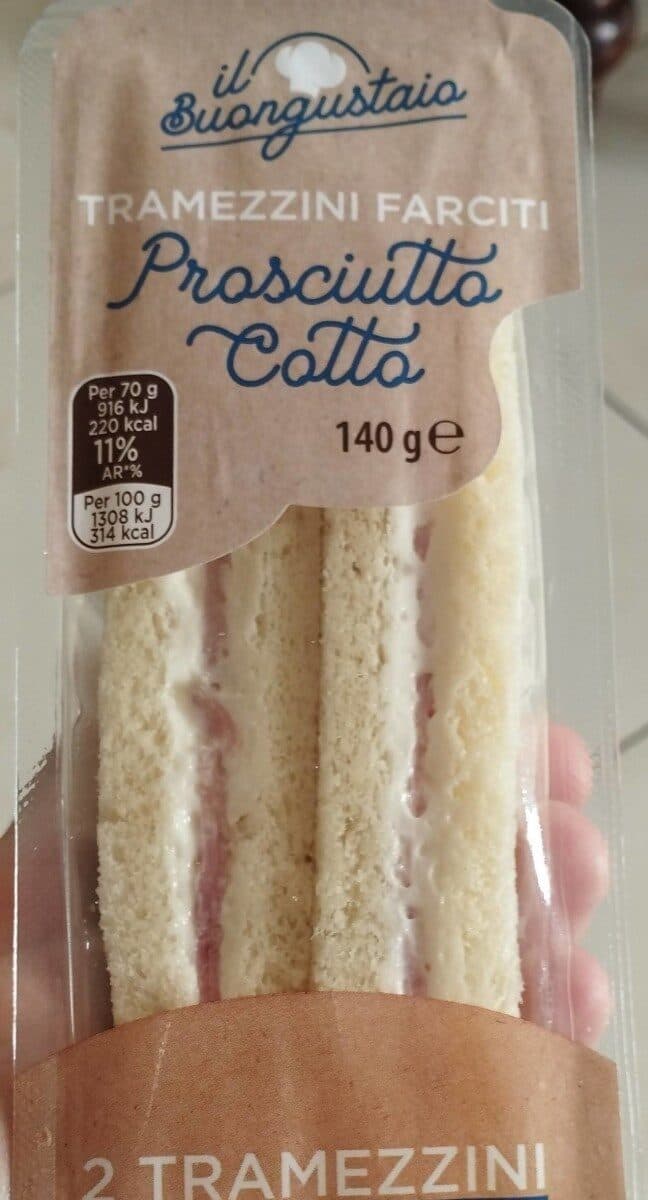 Tramezzini farciti packshot