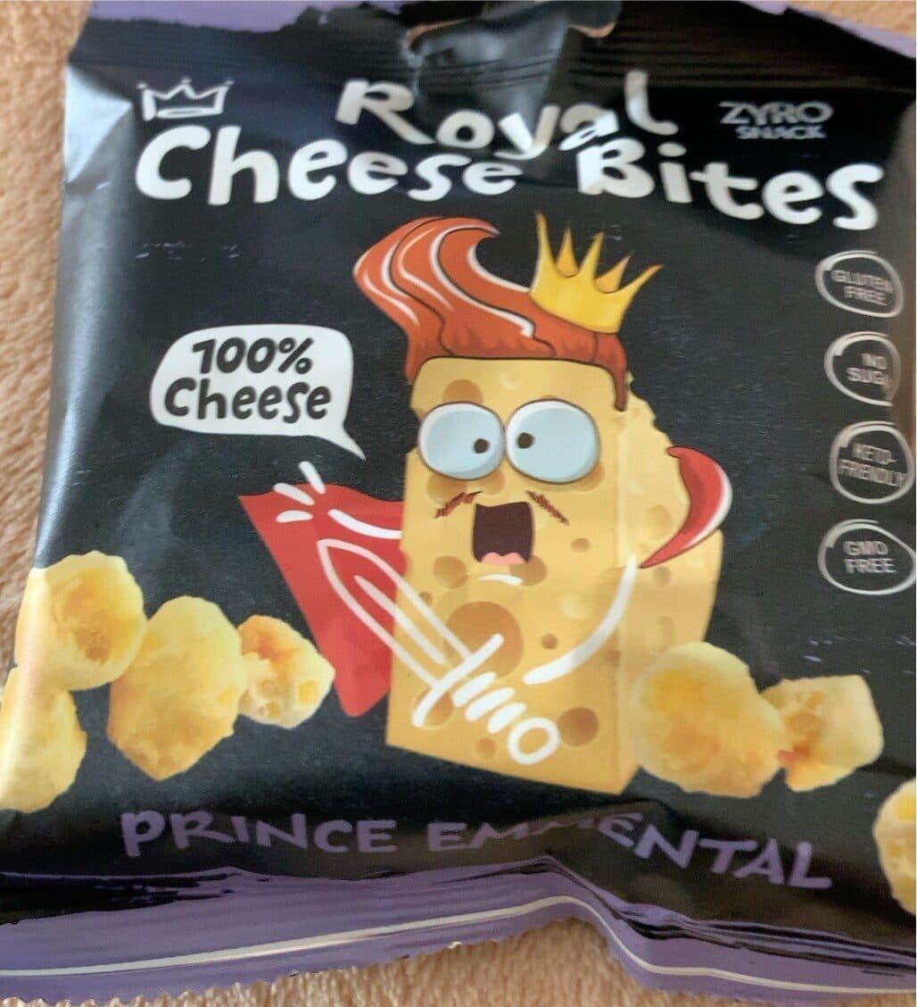 Eoyal cheese bites packshot
