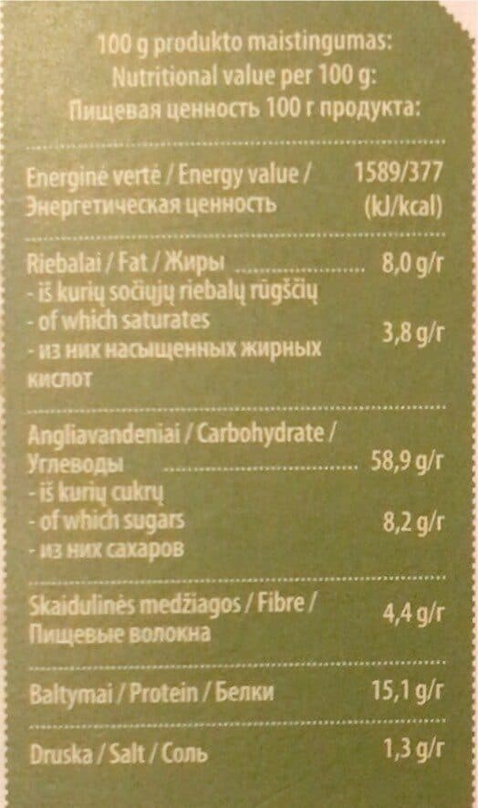 Open Food Facts Pancake mix packshot