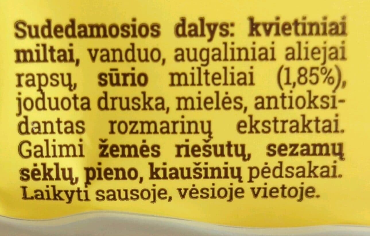 saulės grūdas traškiis lazdelės su sūriu packshot