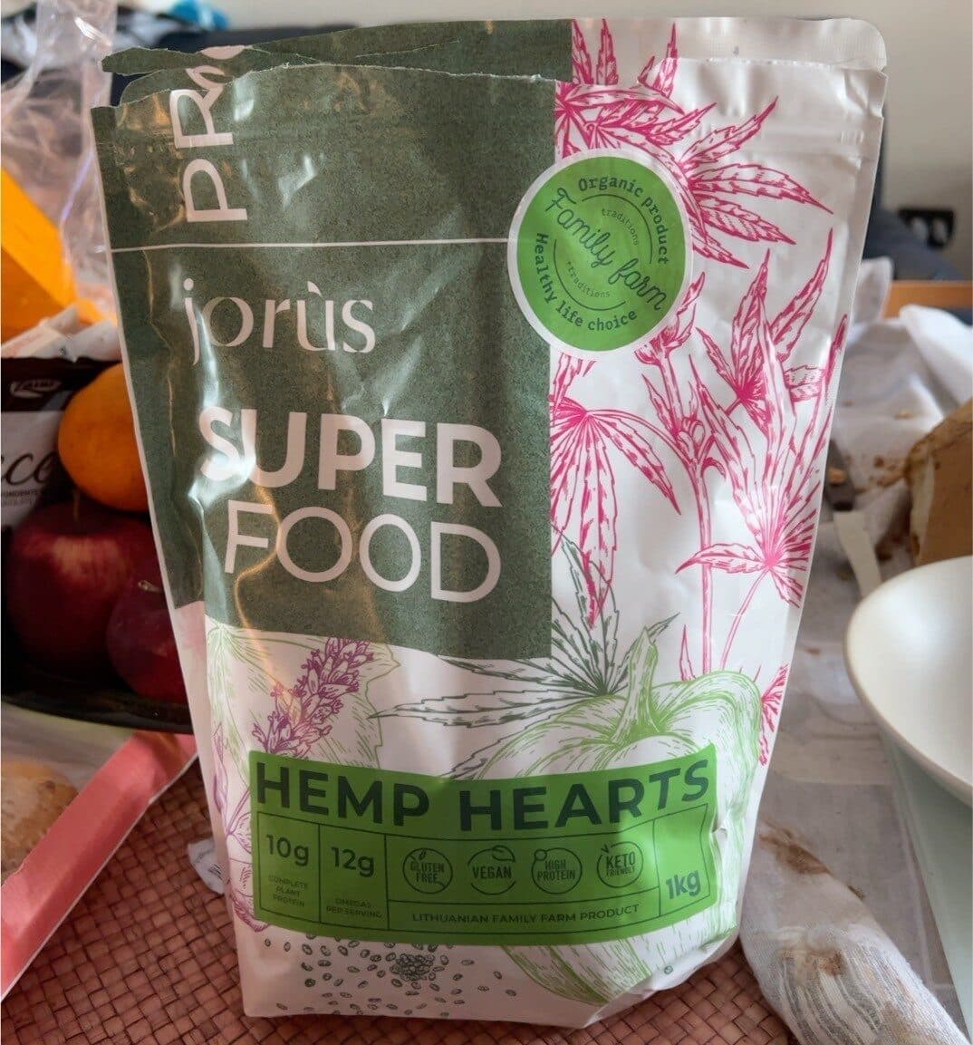 Hemp Hearts Super Food packshot