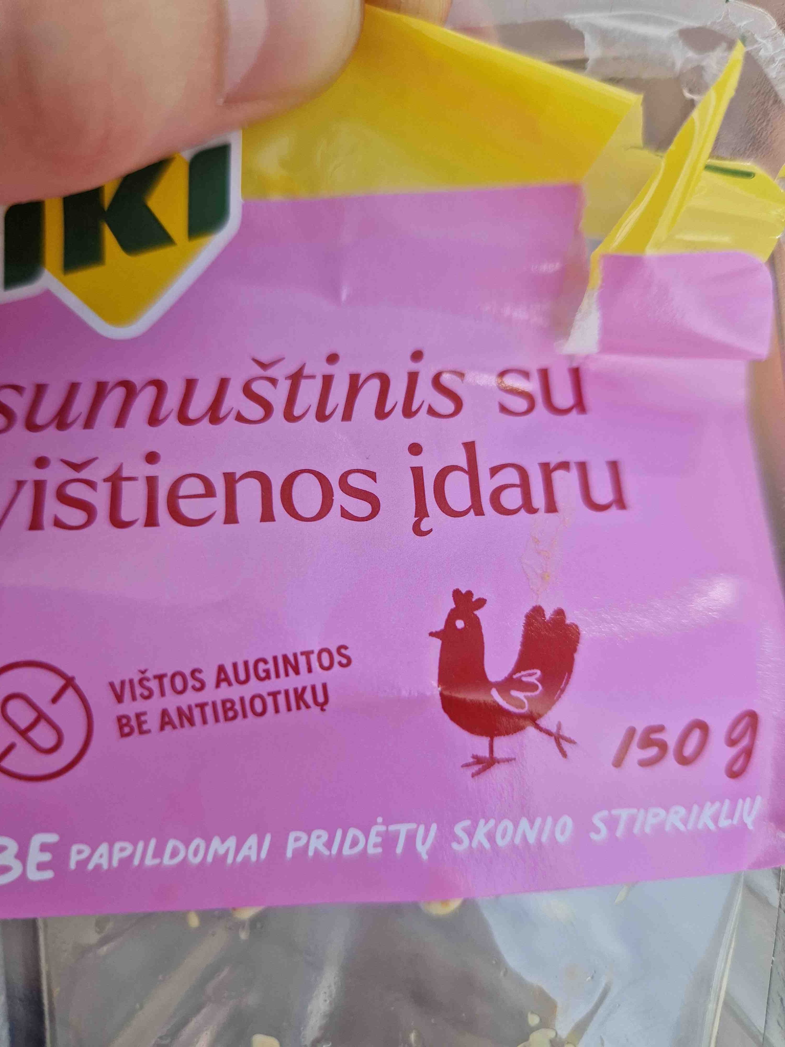 Iki Sumuštinis su vištiena packshot