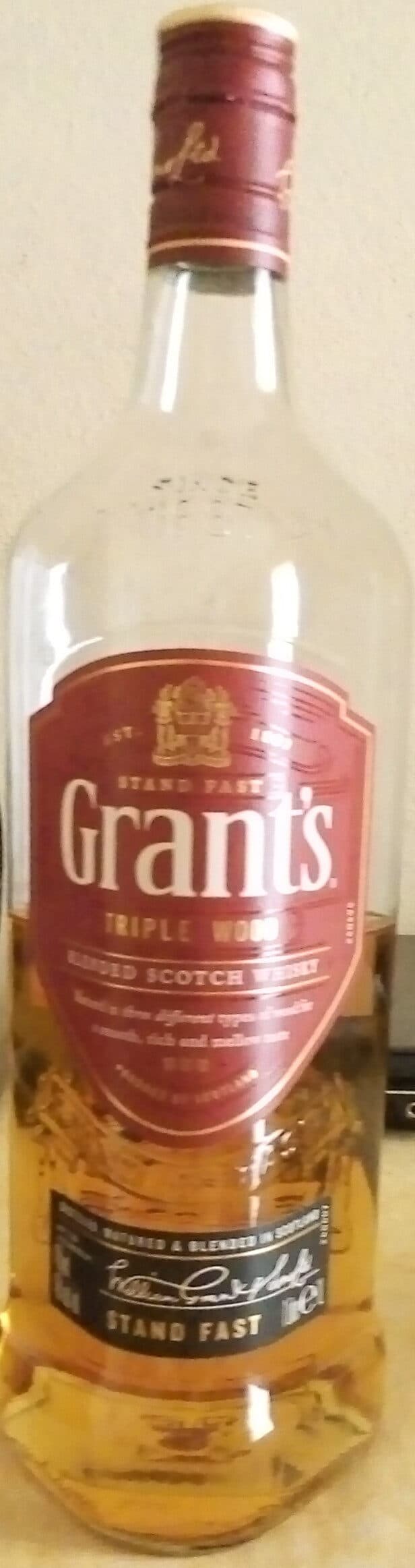 Grant's Whisky packshot