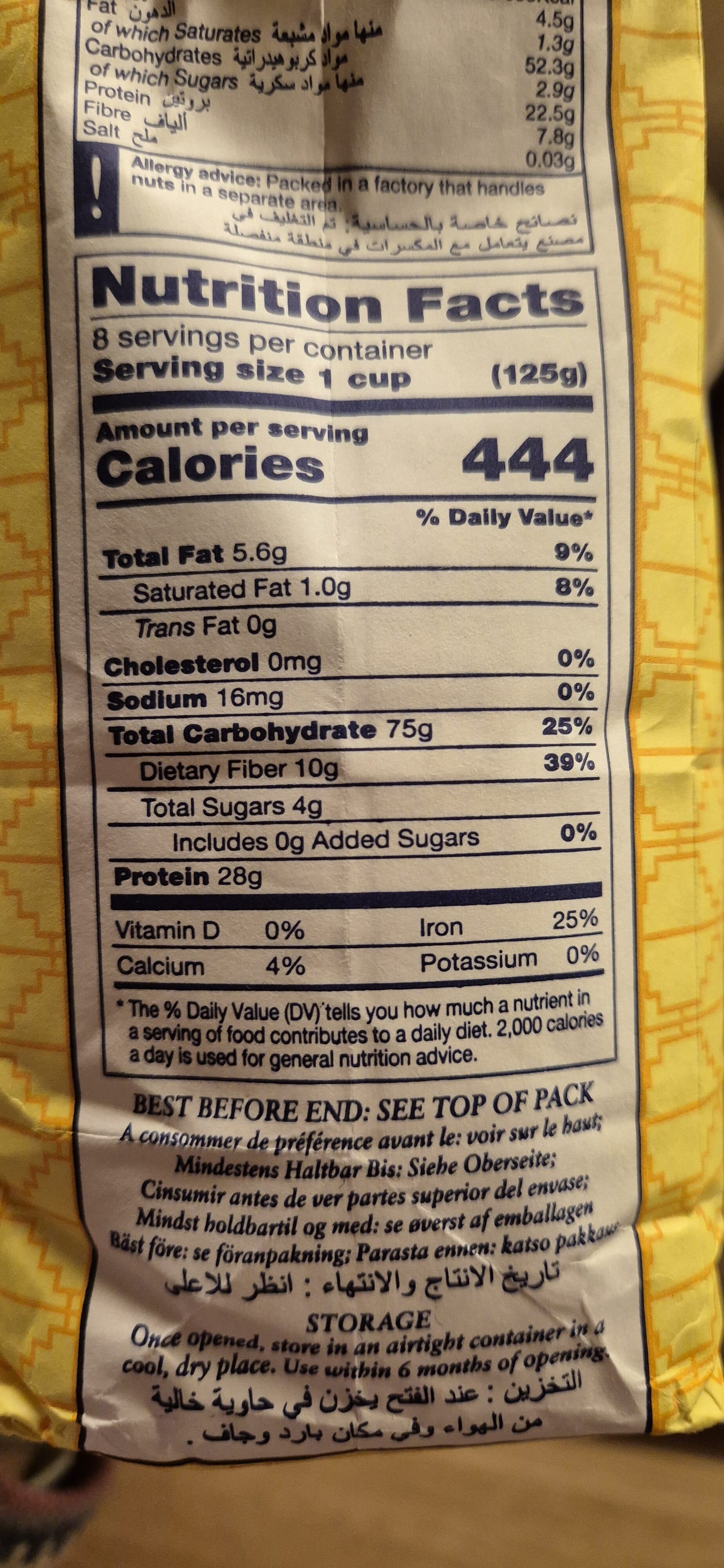 Open Food Facts 5013531990523 packshot