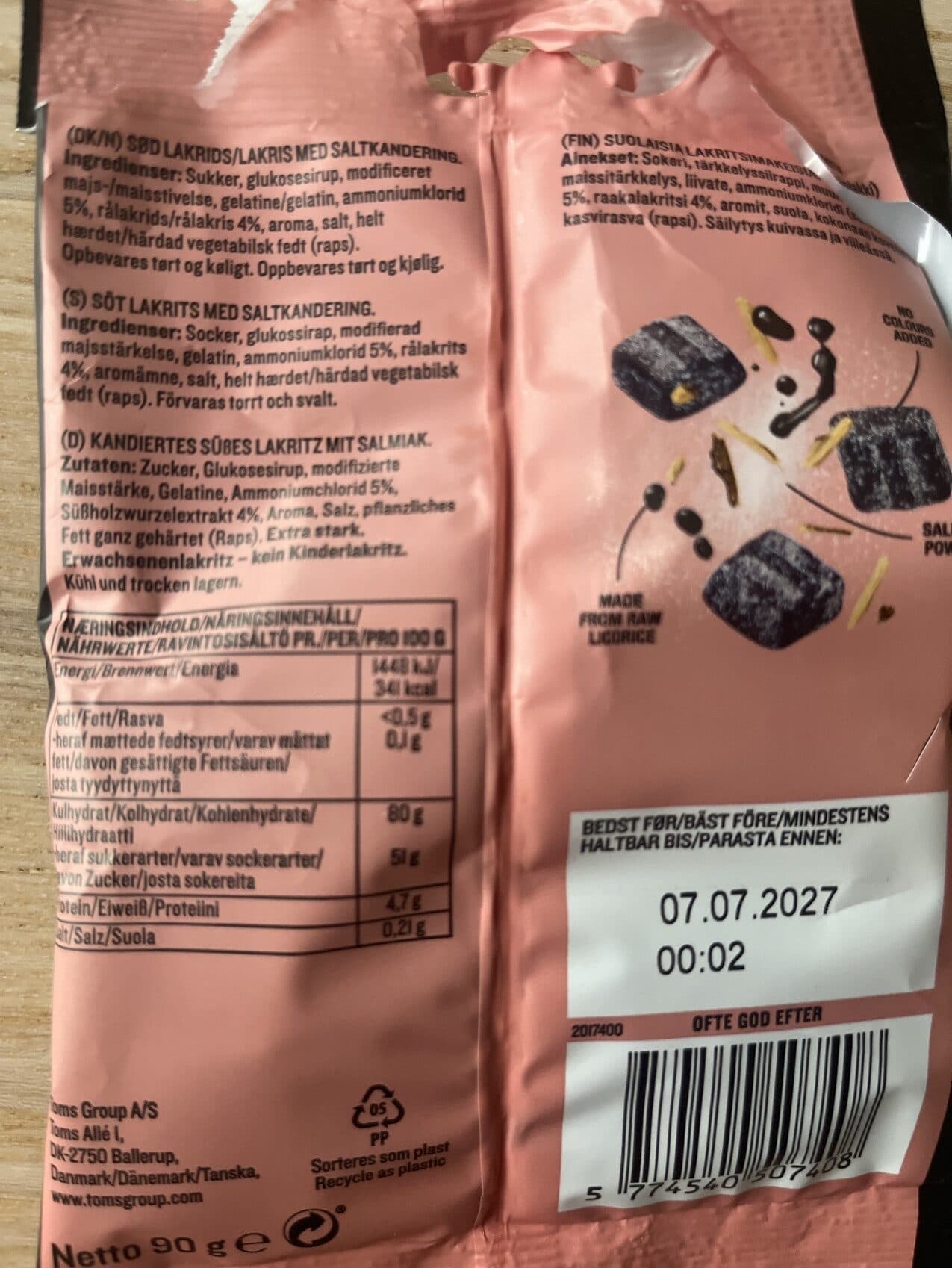 Pingvin Sweet Salmiak Soft packshot
