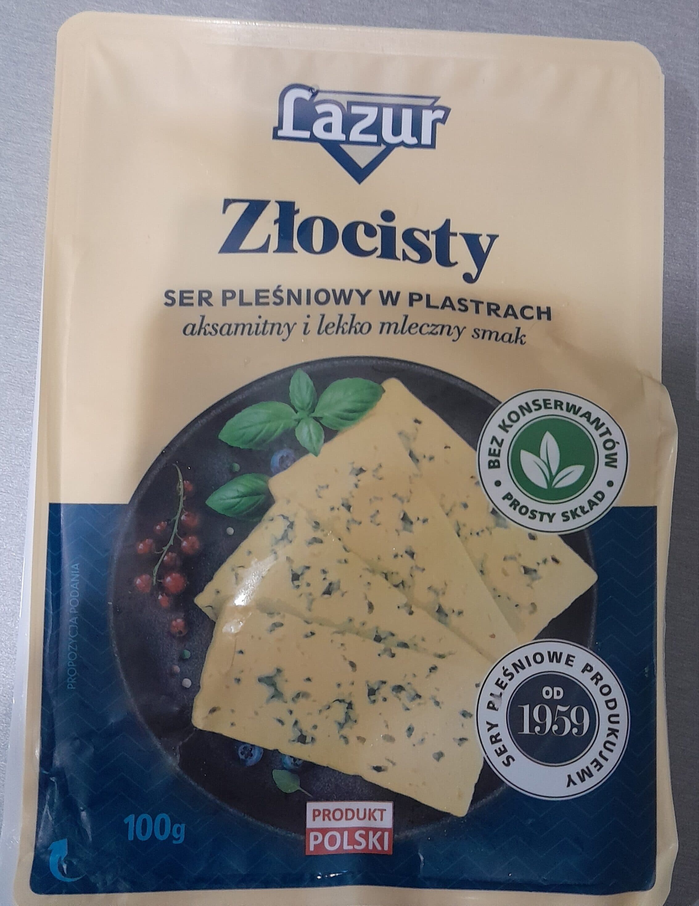 Lazur Złocisty packshot
