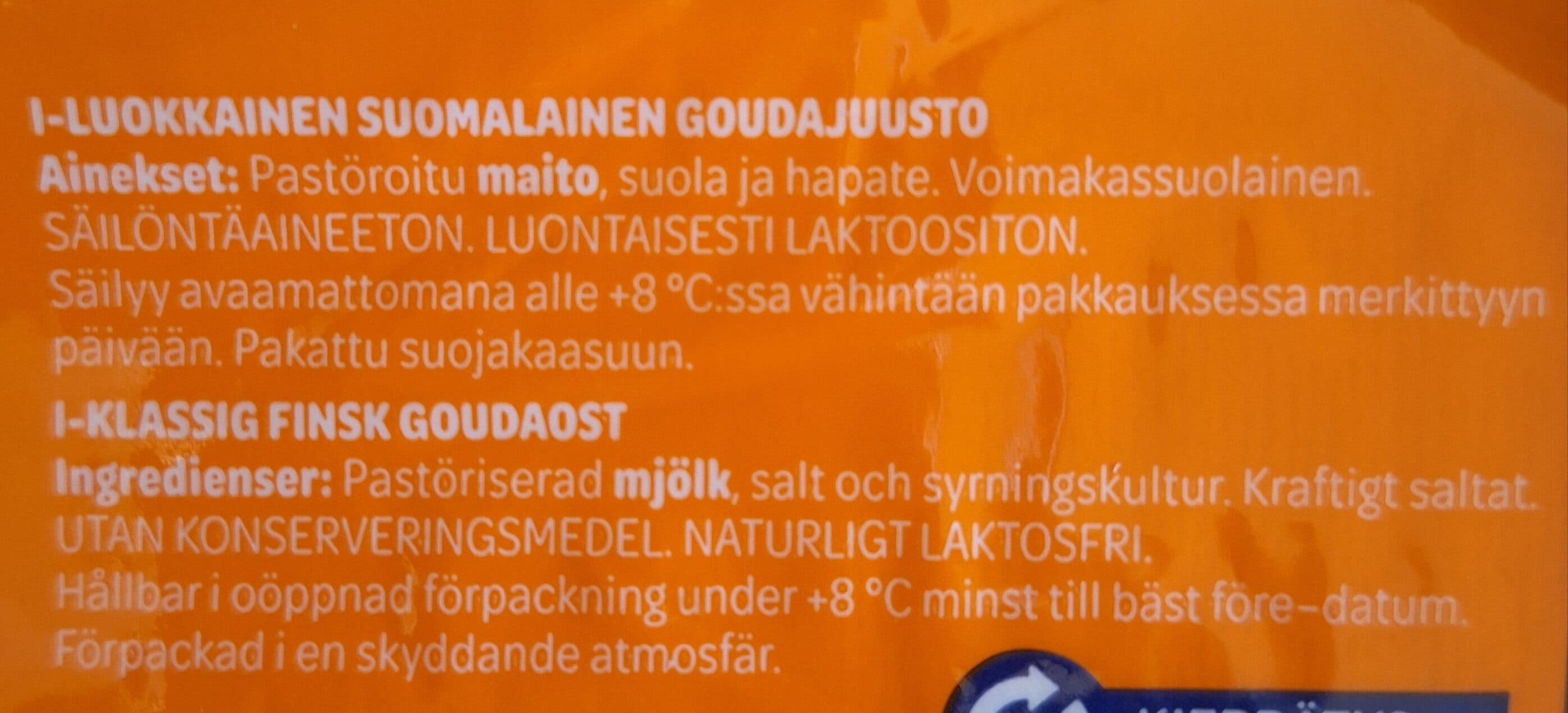 Valio Arki Gouda packshot