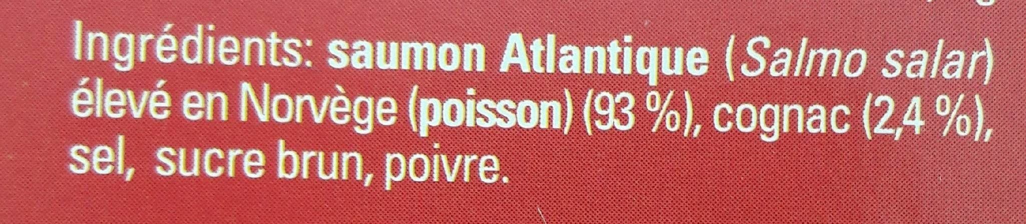 Open Food Facts Saumon flambé au cognac packshot