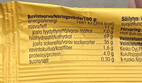 Pirkka Banaani Myslipatukka packshot