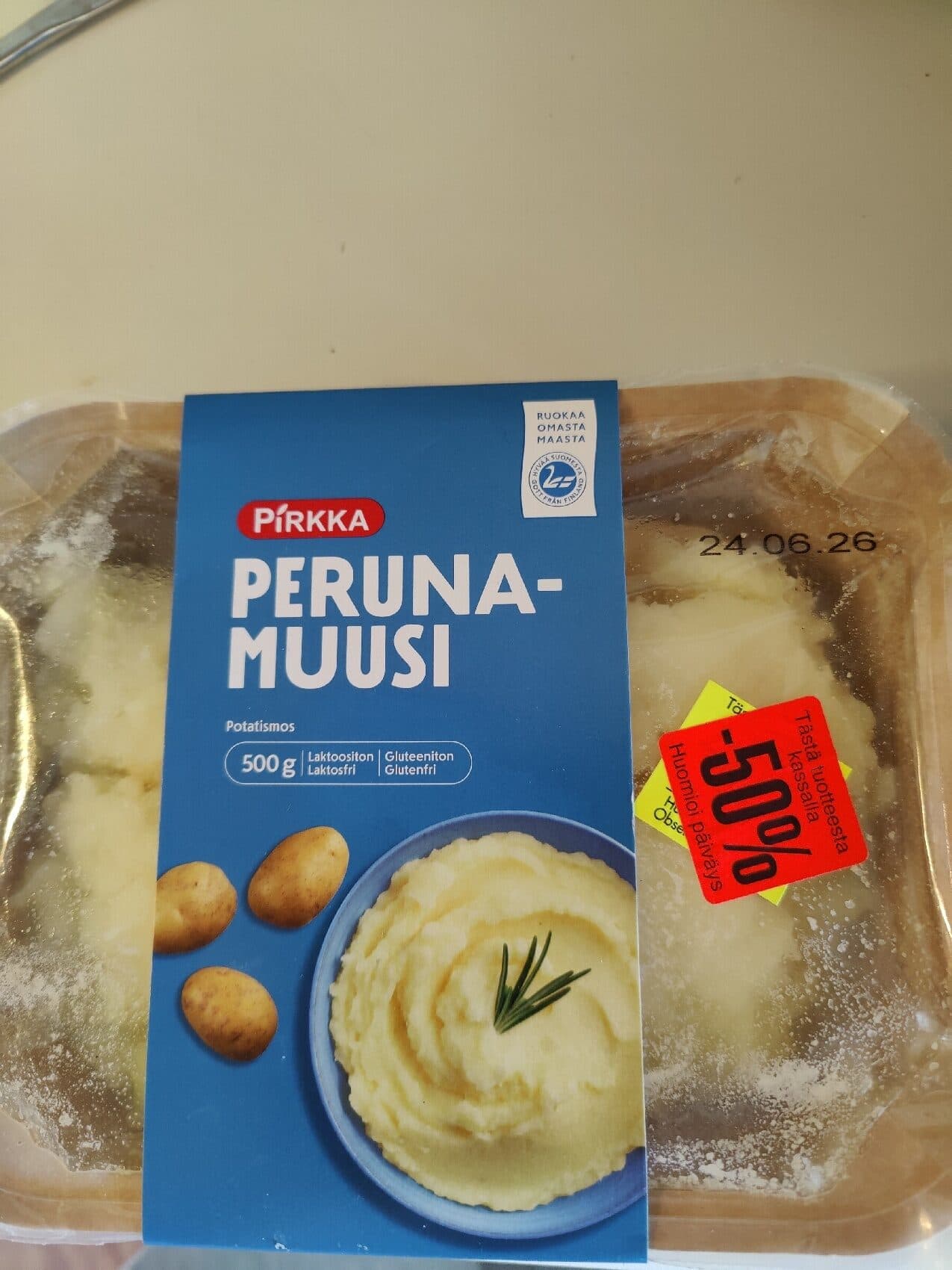 Pirkka Perunamuusi packshot