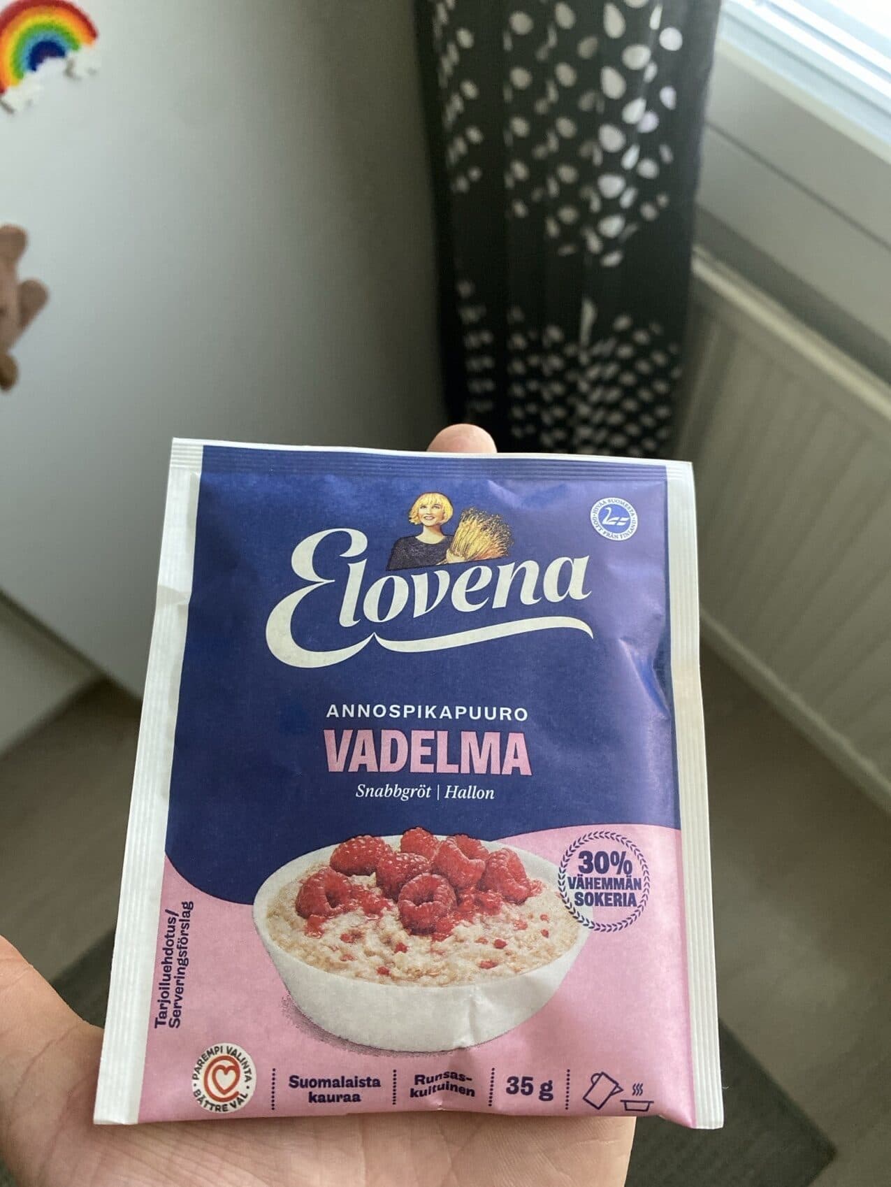 Vadelma Annospikapuuro packshot