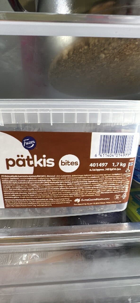 Fazer pätkis bites packshot