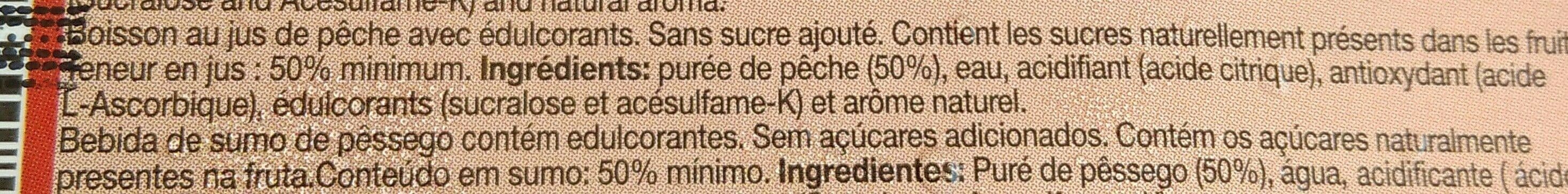 Open Food Facts Zumo del melocoton packshot