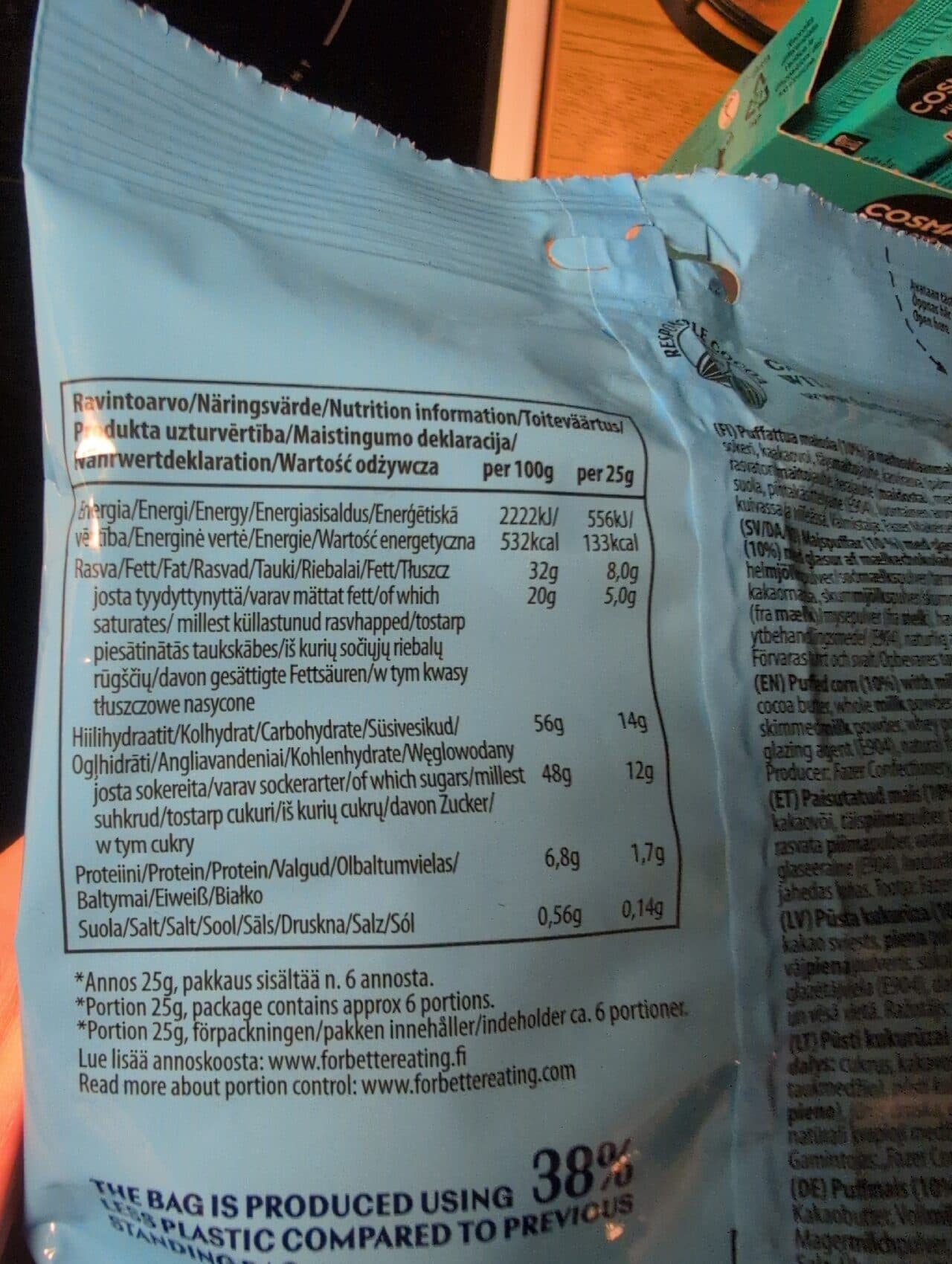 Fazer Kina Salty Snacks packshot