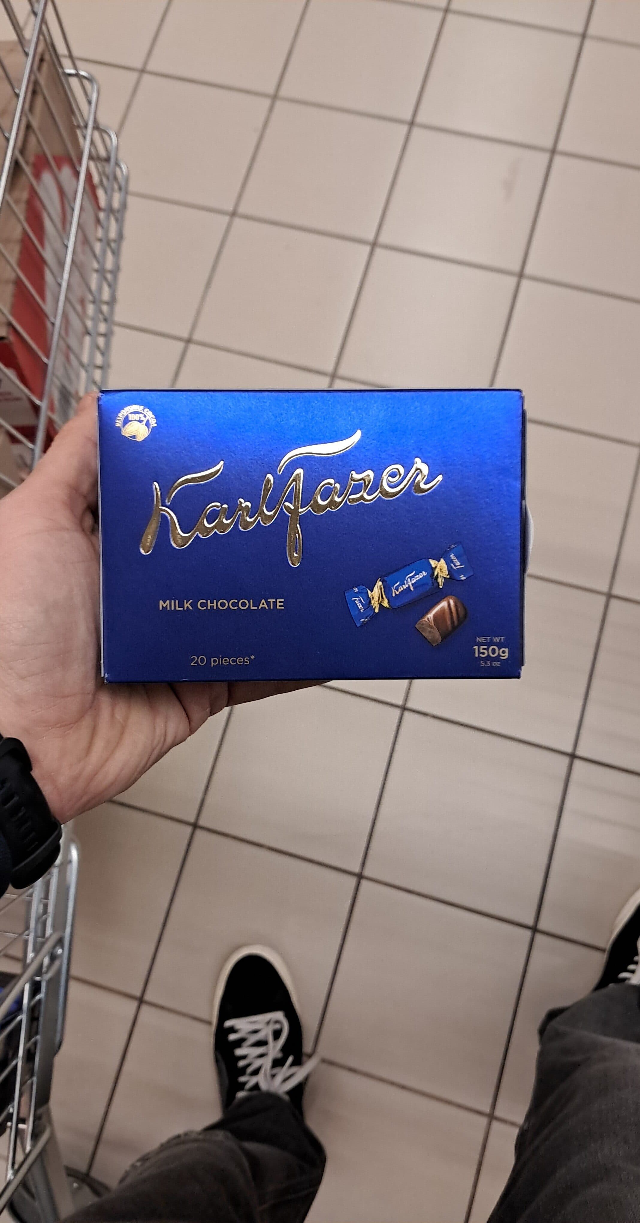 Fazer Piimašokolaad packshot
