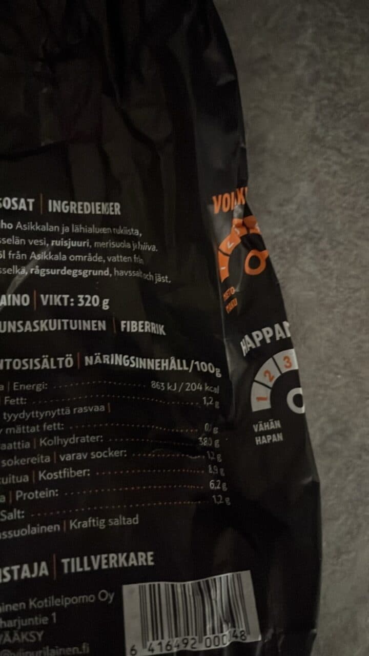 Ruisleipä packshot