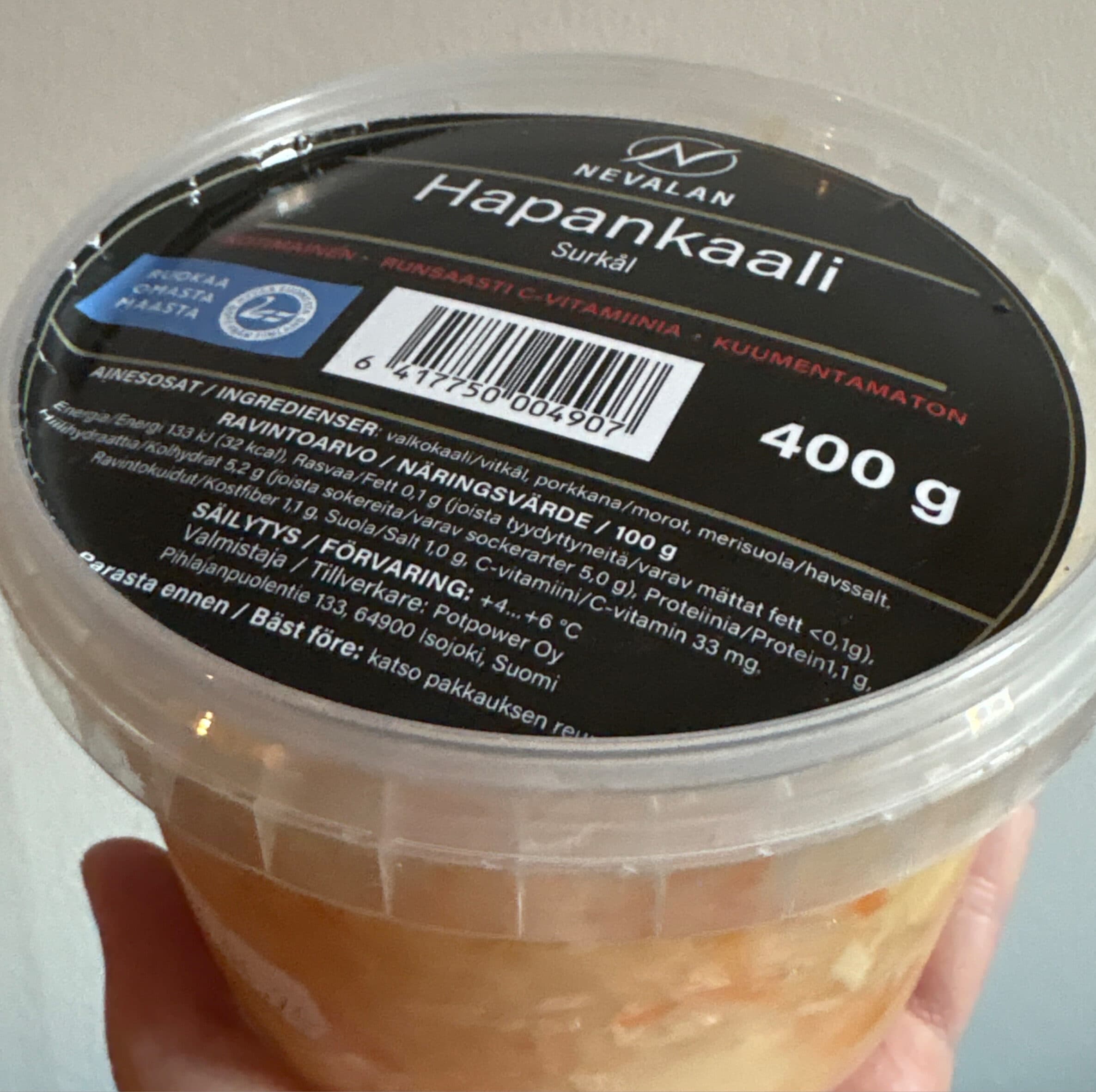 Nevalan Surkål packshot