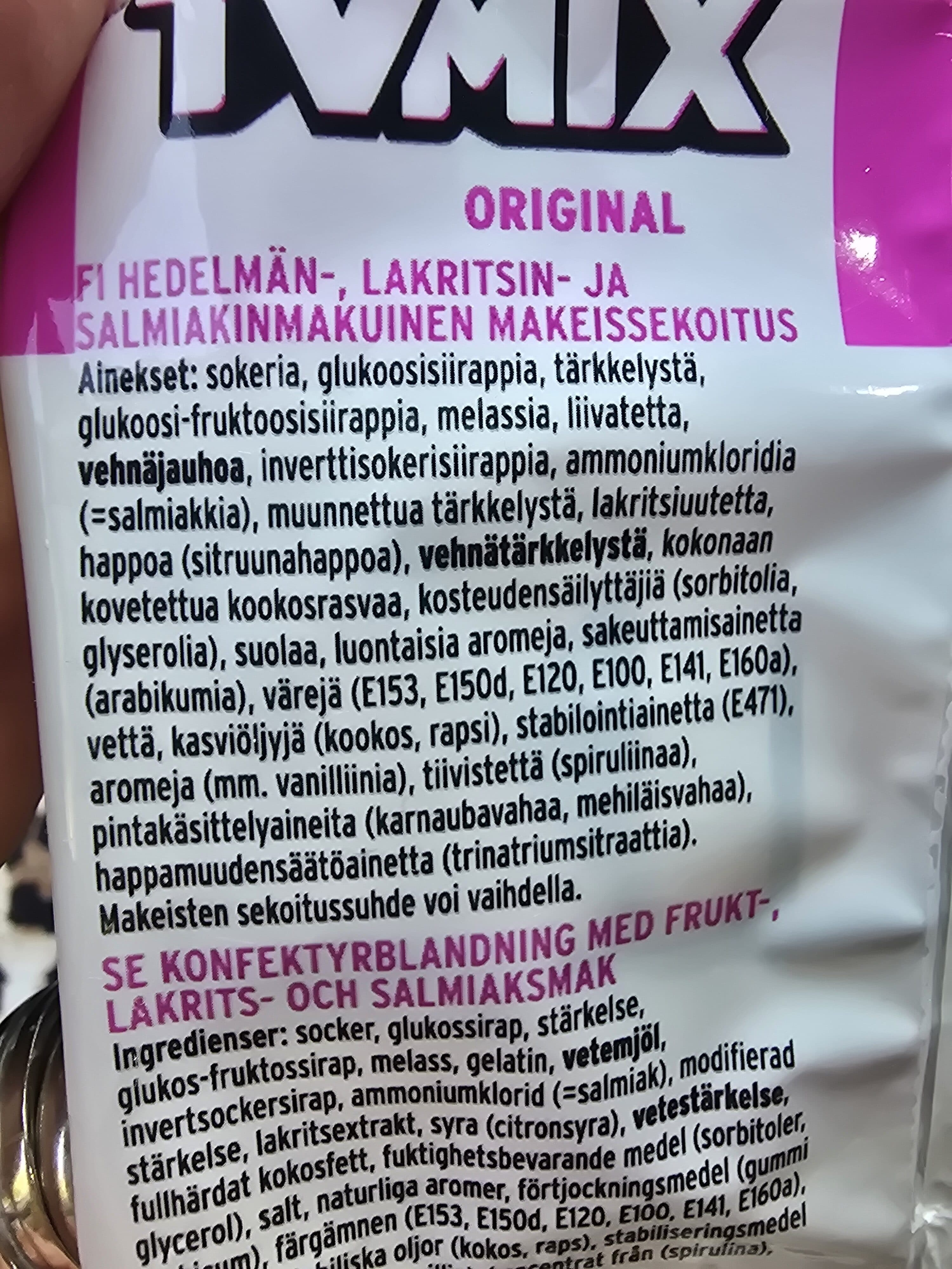 Tvmix Karkki tvmix packshot