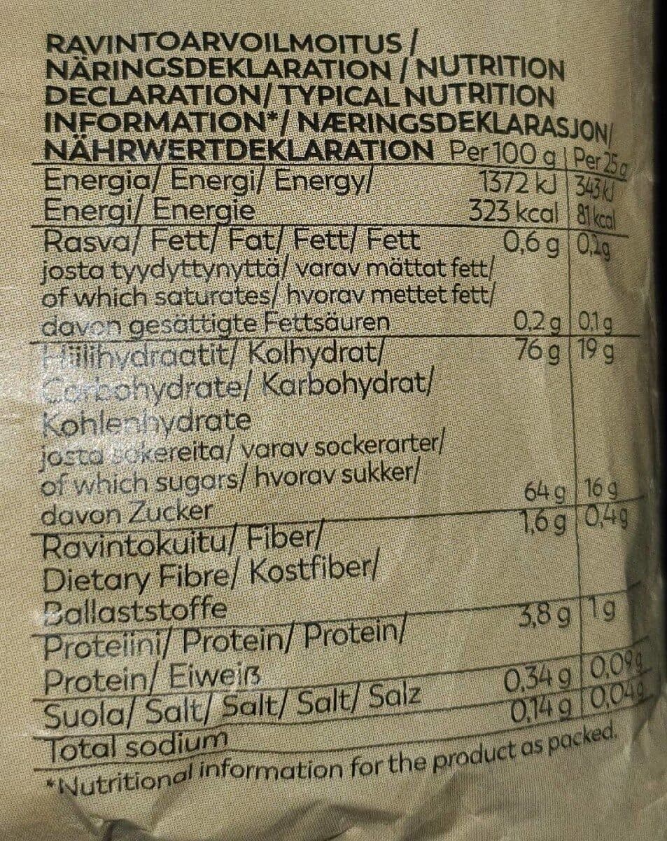 Open Food Facts Finish soft eating Licorice Orginal Black packshot