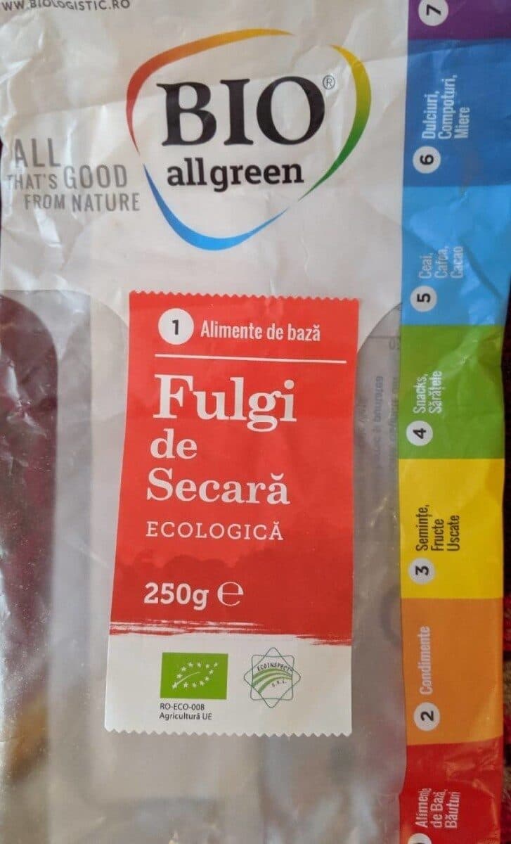 Fulgi de secara packshot